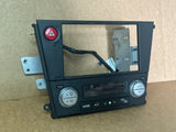 JDM Subaru Legacy 2005-2009 Outback Climate Control Din Dual Double Bezel Hazard