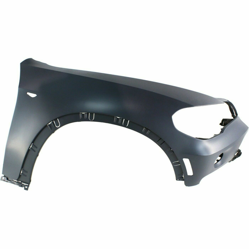 FENDER FR RH W/SIDE LAMP HOLE W/O HEAD LAMP WASHER HOLE