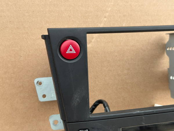 JDM Subaru Legacy 2005-2009 Outback Climate Control Din Dual Double Bezel Hazard