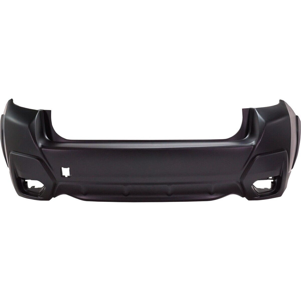 BUMPER RR PRIMED W/TEXTURED W/O SENSOR CAPA