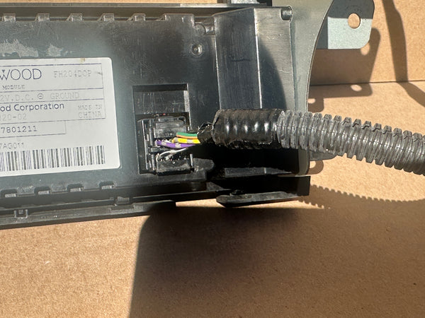 JDM Subaru Legacy 2005-2009 Outback Climate Control Din Dual Double Bezel Hazard