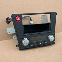 JDM Subaru Legacy 2005-2009 Outback Climate Control Din Dual Double Bezel Hazard