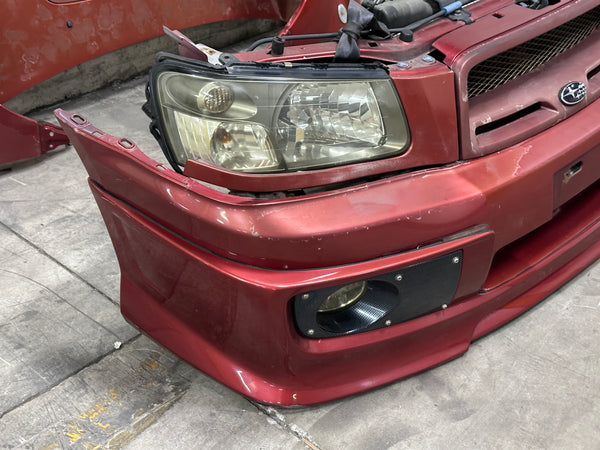 JDM Subaru Forester Cross Sport Front End Conversion Bumper Lip Headlights Fenders Grille Fogs 2003-2005 SG5