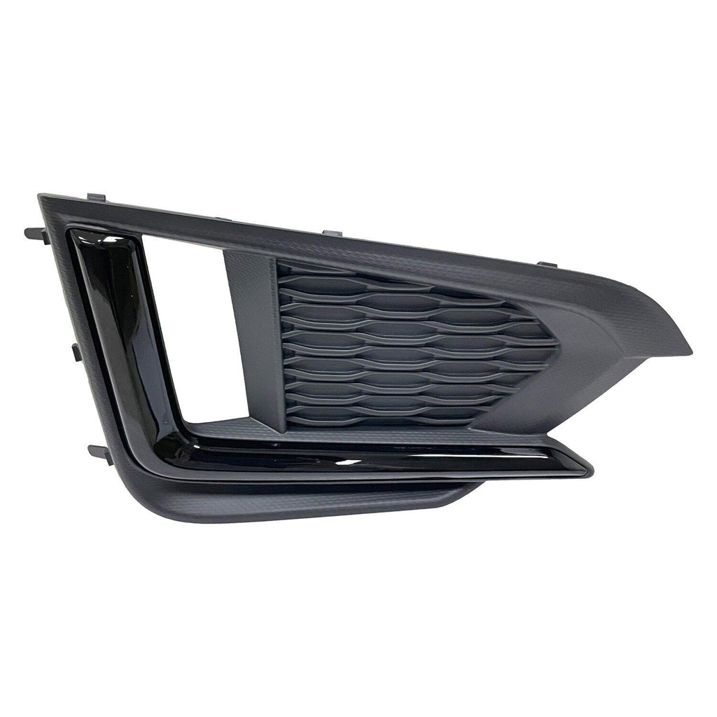 FOG LAMP COVER RH TEXTURED BLACK W/GLOSS BLACK / DRL