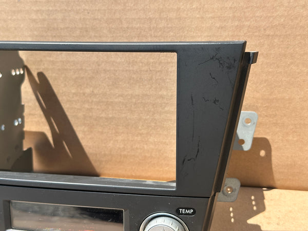 JDM Subaru Legacy 2005-2009 Outback Climate Control Din Dual Double Bezel Hazard