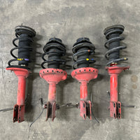 JDM Subaru Impreza WRX STi Shocks Coil Springs Struts Assembly 2004-2007 GDB V8 V9 5/100 TYPE | Strut Assembly | 2.0l, 5x100, EJ205, freeshipping, Impreza, Red Struts, Subaru, Turbo, WRX, wrx 2004, wrx 2005, WRX STI | 2939