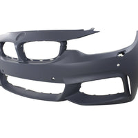 BUMPER FR PRIMED W/WASHER/PAK AID/PARK ASSIST/M-PKG W/O CAMERA CAPA