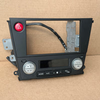 JDM Subaru Legacy 2005-2009 Outback Climate Control Din Dual Double Bezel Hazard