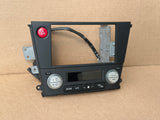 JDM Subaru Legacy 2005-2009 Outback Climate Control Din Dual Double Bezel Hazard