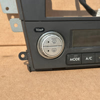JDM Subaru Legacy 2005-2009 Outback Climate Control Din Dual Double Bezel Hazard
