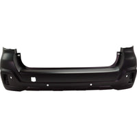 BUMPER RR UPPER SMOOTH PRIMED PTM W/TEXTURED LOWER FINISH / PARK ASSIST SENSOR CAPA