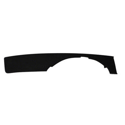 FOG LAMP TRIM FR LH UPPER W/O SPRT PKG MATTE-BLACK