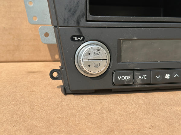 JDM Subaru Legacy 2005-2009 Outback Climate Control Din Dual Double Bezel Hazard