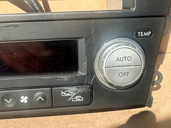 JDM Subaru Legacy 2005-2009 Outback Climate Control Din Dual Double Bezel Hazard