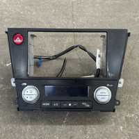 JDM Subaru Legacy 2005-2009 Outback Climate Control Din Dual Double Bezel Hazard