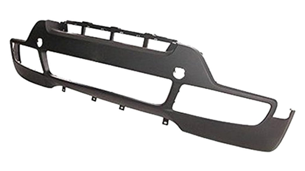 BUMPER FR W/O SENSOR HOLE W/O M PKG TEXTURED BLACK