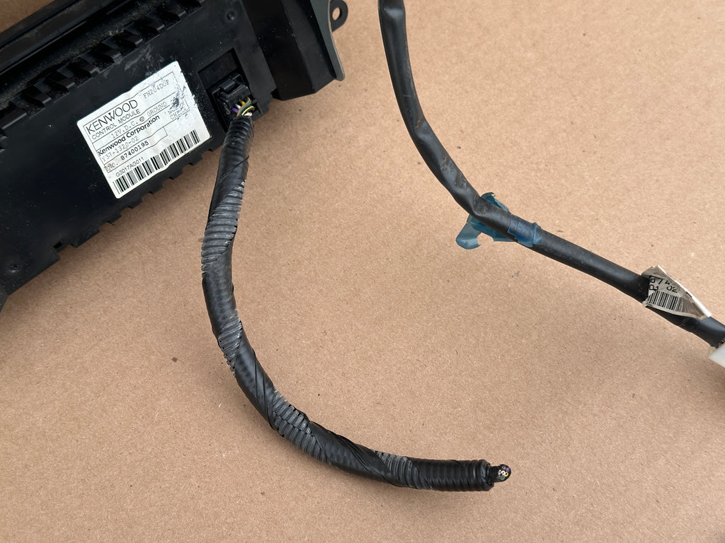 JDM Subaru Legacy 2005-2009 Outback Climate Control Din Dual Double Bezel Hazard