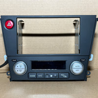 JDM Subaru Legacy 2005-2009 Outback Climate Control Din Dual Double Bezel Hazard | Dashboard | dashboard, double din, freeshipping, legacy double climate control | 2872