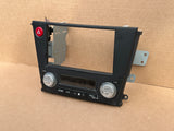 JDM Subaru Legacy 2005-2009 Outback Climate Control Din Dual Double Bezel Hazard