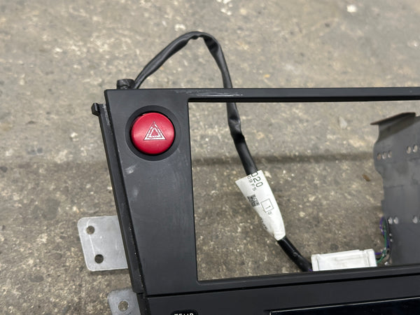 JDM Subaru Legacy 2005-2009 Outback Climate Control Din Dual Double Bezel Hazard