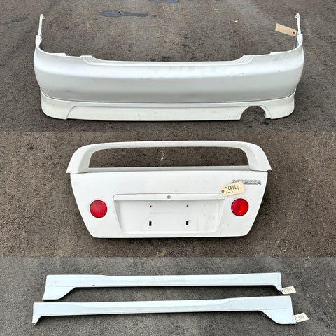 JDM 2001-2005 Toyota Altezza Lexus IS300 Side Skirts + Rear Bumper & Lip + Trunk with Spoiler