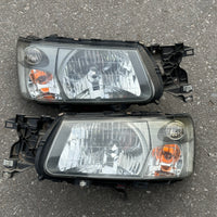 JDM Subaru Forester STi XT OEM HID Headlights Lamps LH RH SG5 2003-2005
