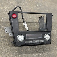 JDM Subaru Legacy 2005-2009 Outback Climate Control Din Dual Double Bezel Hazard