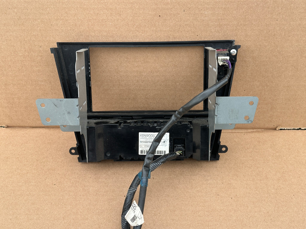 JDM Subaru Legacy 2005-2009 Outback Climate Control Din Dual Double Bezel Hazard