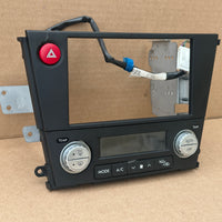 JDM Subaru Legacy 2005-2009 Outback Climate Control Din Dual Double Bezel Hazard