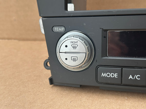JDM Subaru Legacy 2005-2009 Outback Climate Control Din Dual Double Bezel Hazard