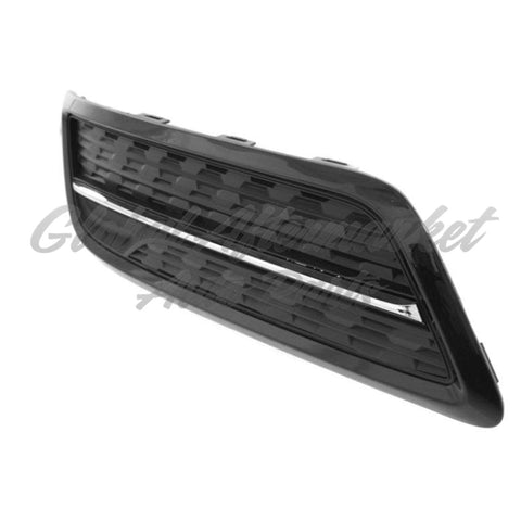 FOG LAMP COVER FR LH BLACK/CHROME