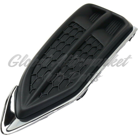 FOG LAMP COVER FR LH BLACK W/CHROME MOULDING