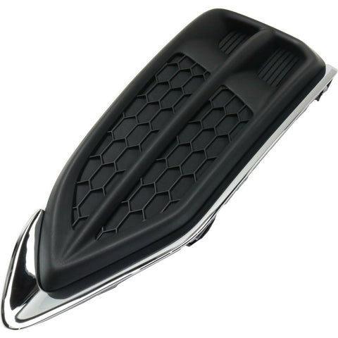 FOG LAMP COVER FR LH BLACK W/CHROME MOULDING
