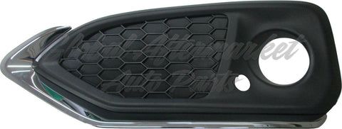 FOG LAMP BEZEL FR LH BLACK W/CHROME MOULDING