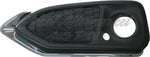 FOG LAMP BEZEL FR LH BLACK W/CHROME MOULDING — photo 1