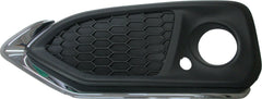 FOG LAMP BEZEL FR LH BLACK W/CHROME MOULDING