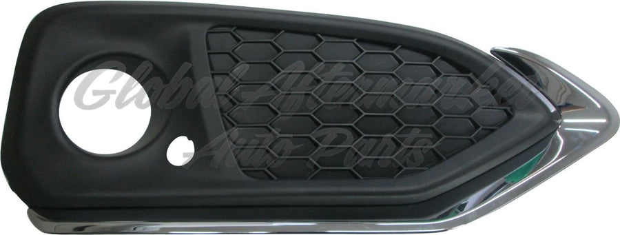 FOG LAMP BEZEL FR RH BLACK W/CHROME MOULDING