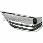 GRILLE W/MOULDING CHROME/BLACK — photo 2