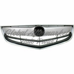 GRILLE W/MOULDING CHROME/BLACK — photo 5