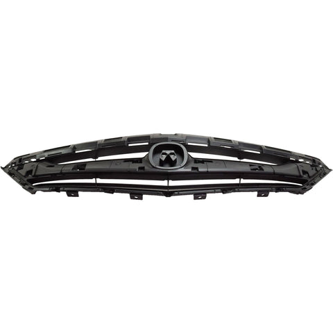 GRILLE BLACK W/O ADAPTIVE CRUISE