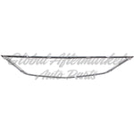 GRILLE SURROUND MOULDING CHROME — photo 5