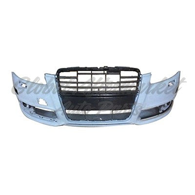 BUMPER FR W/WASH W/O SENSOR HOLE W/O S-LINE PKG PRIMED