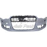BUMPER FR W/SENSOR/WASH HOLE W/O S-LINE PKG PRIMED — photo 2