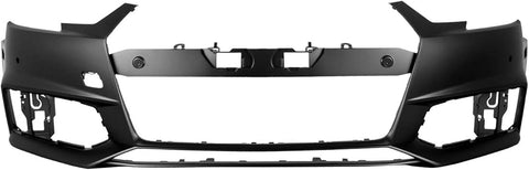BUMPER FR PRIMED W/SENSOR/S-LINE W/O WASHER CAPA