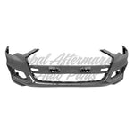 BUMPER FR PRIMED S-LINE W/TOW HOOK/HEAD LAMP WASHER W/O PARK SENSORS — photo 1