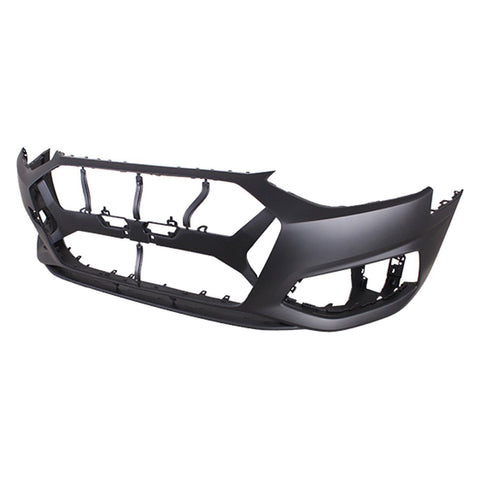 BUMPER FR PRIMED PTM W/TOW HOOK W/O SENSOR/HEAD LAMP WASHER EXCLUDE S-LINE CAPA