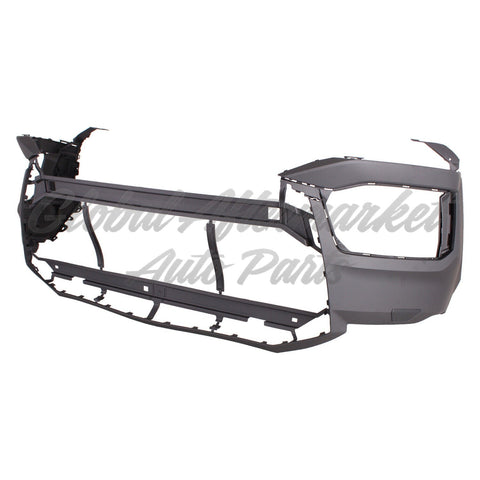 BUMPER FR PRIMED PTM W/TOW HOOK W/O SENSOR/HEAD LAMP WASHER EXCLUDE S-LINE CAPA
