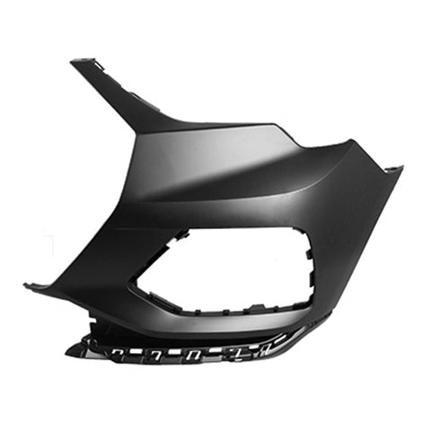 BUMPER FR LH PRIMED PTM W/O PARK ASSIST SENSOR/HEAD LAMP WASHER EXCLUDE S-LINE CAPA