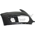 BUMPER FR RH W/O SENSOR HOLE PRIMED-BLACK W/O S-LINE PKG — photo 2