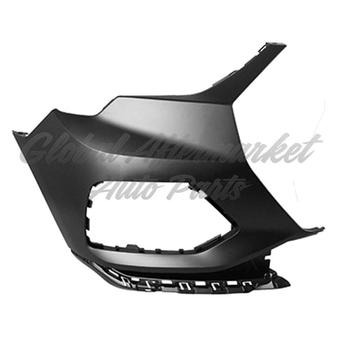 BUMPER FR RH PRIMED W/O SENSOR/HEAD LAMP WASHER EXCLUDE S-LINE CAPA